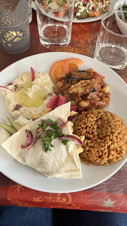 Assiette shawarma poulet