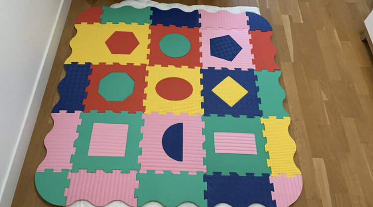 Tapis mousse