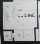 Le plan de la cuisine
